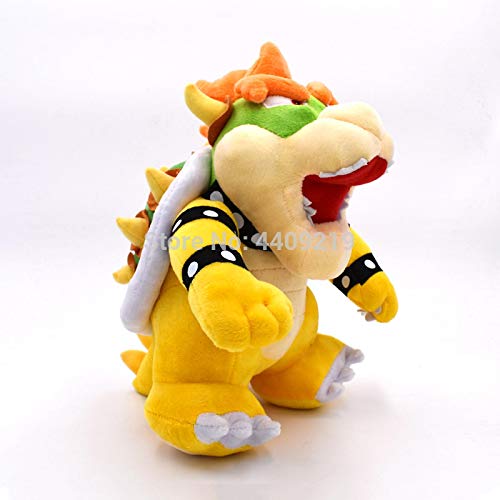 Super Mario Bros Bowser Stand Koopa Peluche Gran Regalo Para Bebé 25cm