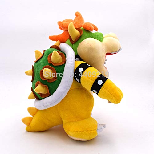 Super Mario Bros Bowser Stand Koopa Peluche Gran Regalo Para Bebé 25cm