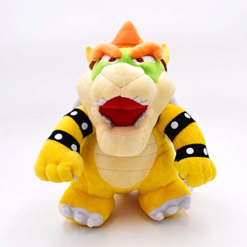 Super Mario Bros Bowser Stand Koopa Peluche Gran Regalo Para Bebé 25cm