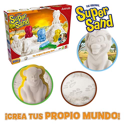 Super Sand Animales, Color Blanco (Goliath 83329.008)