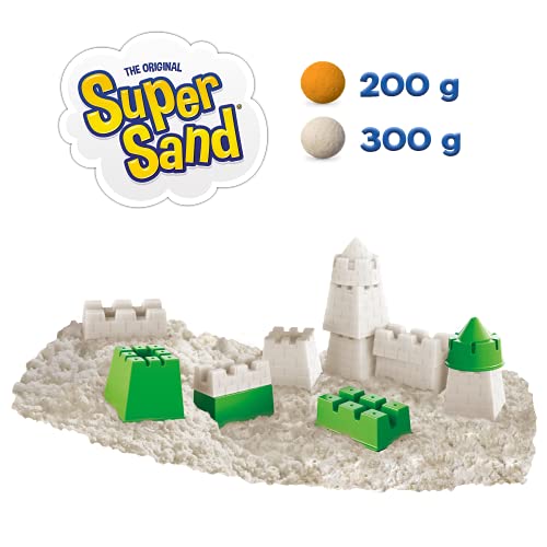 Super Sand Maletín Castillo. La Arena Mágica, Multicolor (Goliath 918370.012)