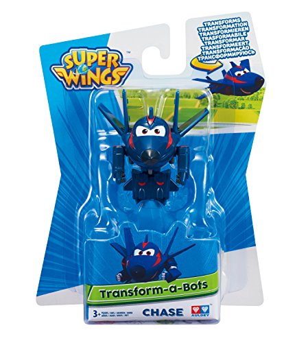 Super Wings EU720023 Transform-a-Bots Agent Chace