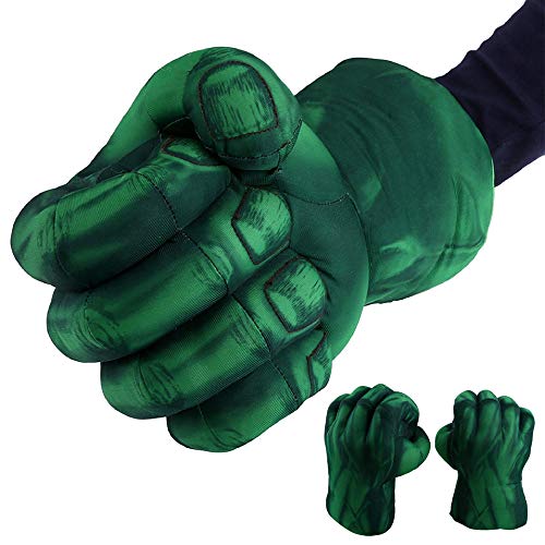 Superhero Hands, Gloves Plush Fist Boxing Gloves Cosplay Costume for Niños Cumpleaños de Navidad Halloween (1 Par)