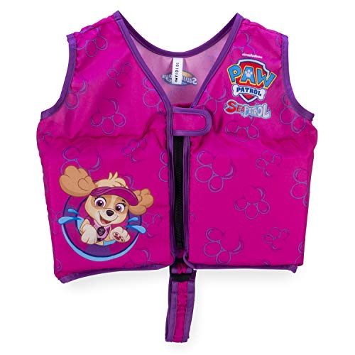 SwimWays PAW Patrol Swim Vest Colores surtidos Chaleco de natación - Material de entrenamiento para natación (Colores surtidos, Chaleco de natación, Niño, 2 año(s), 4 año(s), Velcro, Cremallera)