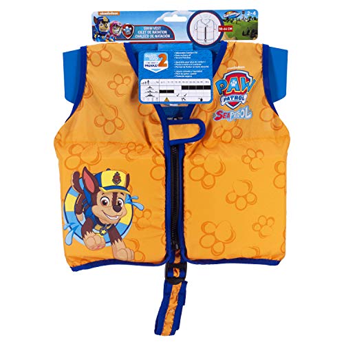 SwimWays PAW Patrol Swim Vest Colores surtidos Chaleco de natación - Material de entrenamiento para natación (Colores surtidos, Chaleco de natación, Niño, 2 año(s), 4 año(s), Velcro, Cremallera)