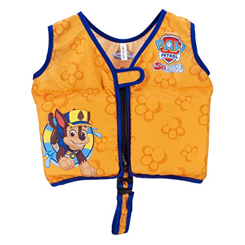 SwimWays PAW Patrol Swim Vest Colores surtidos Chaleco de natación - Material de entrenamiento para natación (Colores surtidos, Chaleco de natación, Niño, 2 año(s), 4 año(s), Velcro, Cremallera)