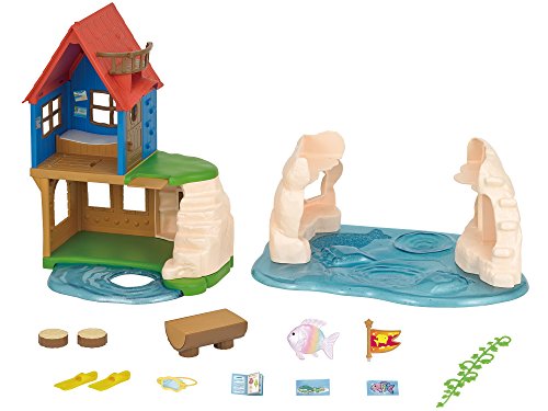 SYLVANIAN FAMILIES- Secret Island Playhouse Casa de Mini muñecas y Accesorios, Multicolor (Epoch para Imaginar 5229)