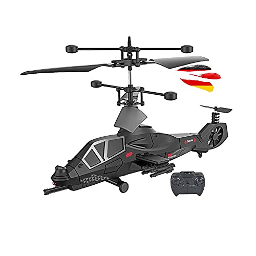 Syma Control Remoto, Canal 3.5, Mini Blackhawk teledirigido Blackhawk UH-60, helicóptero Militar Apache con la última tecnología Gyro, RTF, Juego Completo