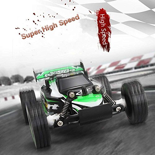 SZJJX Coche de Control Remoto de Alta Velocidad RC Cars 2.4Ghz Fast Racing Drifting Buggy Hobby Vehículo eléctrico Vehículo de Juguete para niños Niños Niñas Regalo (Rojo)