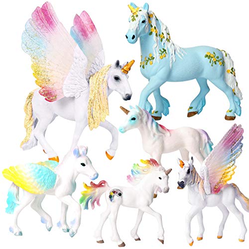 Tacobear Unicornio Figuras Pintar Juegos para Niños Unicornio Figuras para Pintar Unicornio Juguete Manualidades Creativo Juguete Cumpleaños Navidad Unicornio Regalo para Niña 4 5 6 7 8 9 años