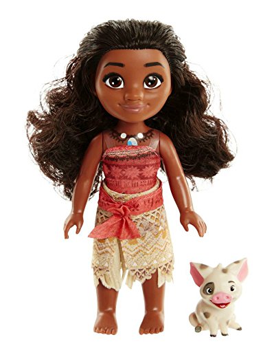 Taldec - 99554 - Disney - Muñeca Vaiana - 15 cm - Y su compañero Pua