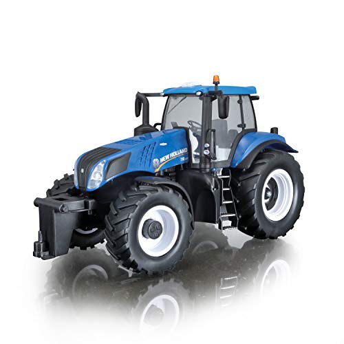 Tavitoys New Holland, 1/16 Farm Tractor, Not Incl. Batt. Azul (82026), Color (1)