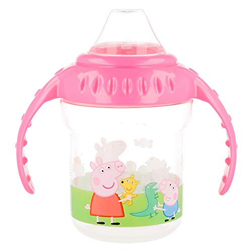 TAZA DE ENTRENAMIENTO 250 ML CON BOQUILLA DE SILICONA PEPPA PIG