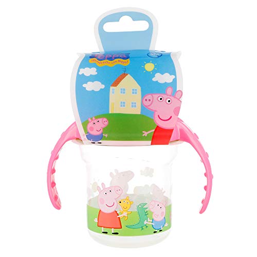 TAZA DE ENTRENAMIENTO 250 ML CON BOQUILLA DE SILICONA PEPPA PIG