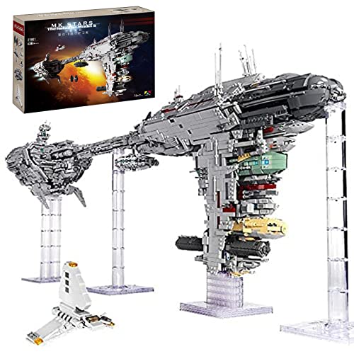 Technic Space Frigate Model, Mold King 21001, Nave Espacial Médica Compatible Con Lego Star Wars USC - 6388 Piezas A,118 * 25 * 55cm