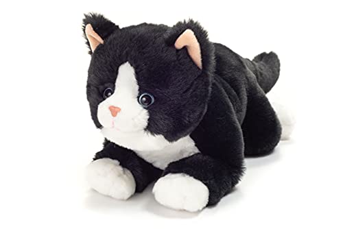 Teddy Hermann 91835 Gato Colgando Negro 30 cm, Peluche