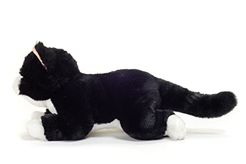 Teddy Hermann 91835 Gato Colgando Negro 30 cm, Peluche