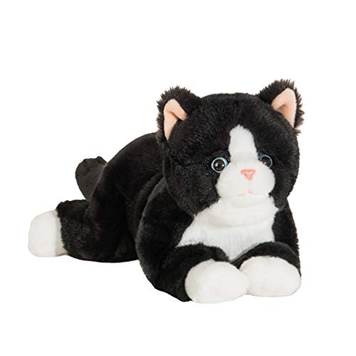 Teddy Hermann 91835 Gato Colgando Negro 30 cm, Peluche