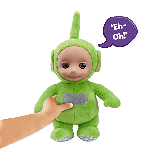 Teletubbies Dipsy Soft Toy Hablando Juguete parlante (Idioma español no garantizado), (Verde)