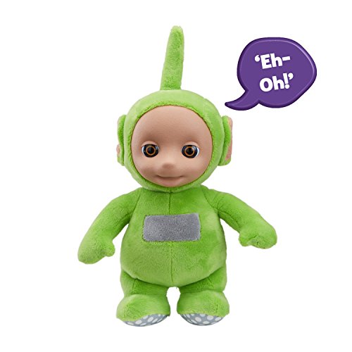 Teletubbies Dipsy Soft Toy Hablando Juguete parlante (Idioma español no garantizado), (Verde)