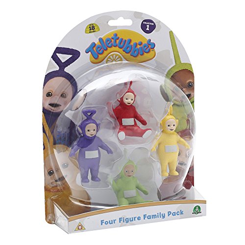 Teletubbies - Familia con 4 Figuras (Giochi Preziosi TLB05000)