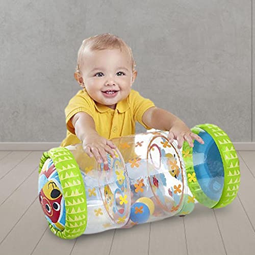 That Baby Roller - Cilindro Hinchable De Actividades con Bola De Campana para Bebé Andador Bebé Hinchable Baby Strides Roller