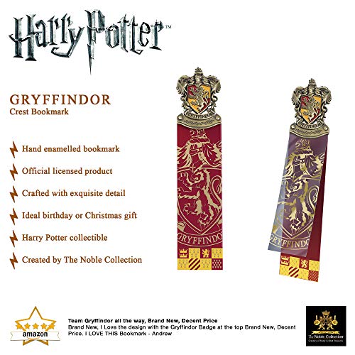 The Noble Collection Cresta de Gryffindor Bookmark