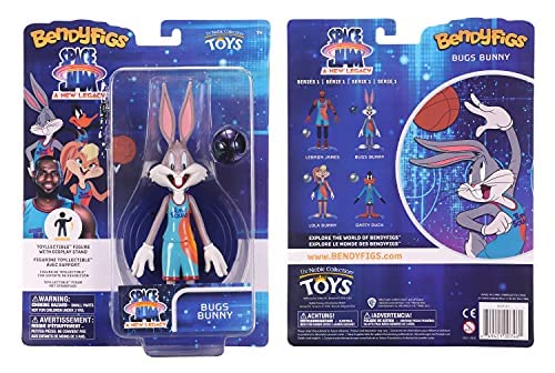 The Noble Collection Figura maleable Bugs Bunny 19cm