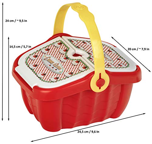 Theo Klein-9228 Emma's kitchen cesta de picnic, juguete, Multicolor (9228)