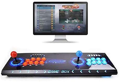 Theoutlettablet @ - Pandora Box 3D WiFi+ con 8000 Retro Games Console Maquina Arcade Video Gamepad VGA/HDMI/USB Negra 8 Botones