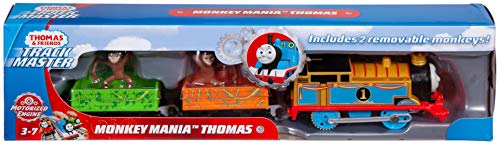 Thomas and Friends Tren de Juguete de la Locomotora Thomas y Los Monos, Juguetes Niños 3 Años (Mattel FXX55)