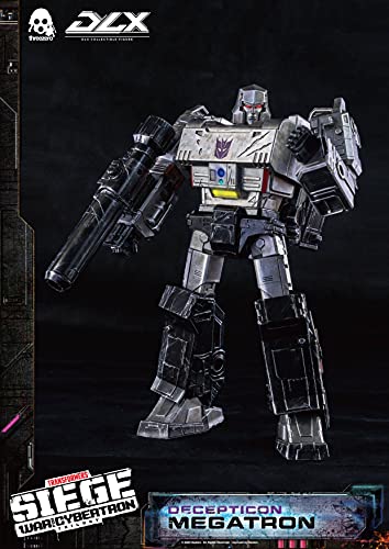 ThreeZero- Hasbro x Presenta Megatron Transformers: War For Cybertron Trilogy DLX Collectible Series, Multicolor (3Z0203)