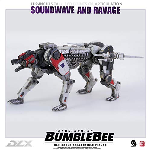 ThreeZero Transformers Bumblebee: Soundwave Deluxe Figura Coleccionable, Multicolor