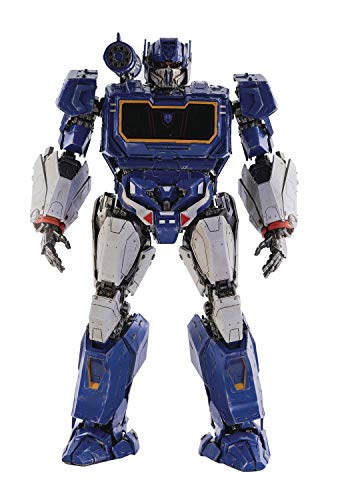 ThreeZero Transformers Bumblebee: Soundwave Deluxe Figura Coleccionable, Multicolor