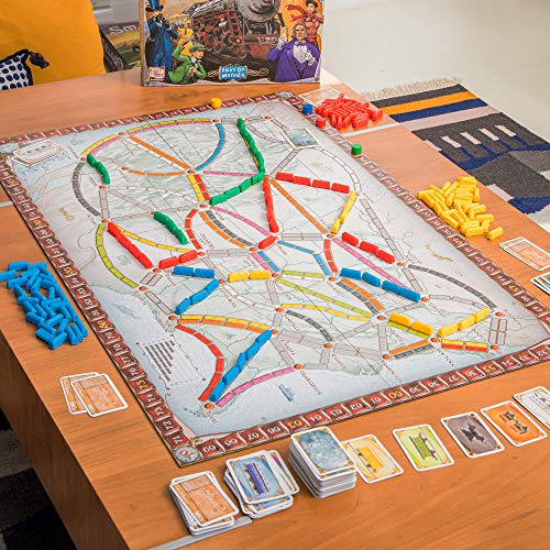 Ticket to Ride Europe. Juego de mesa de estrategia sobre ferrocarriles (en inglés)