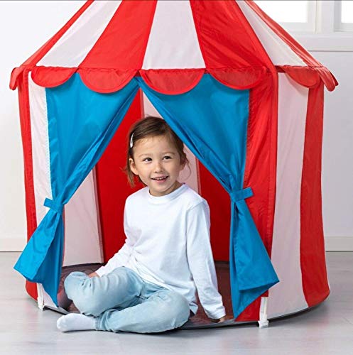 Tienda de campaña para niños Ikea CIRKUSTÄLT, entrega rápida con correo real, juego de juguete para niños al aire libre, juguete de simulación social especial