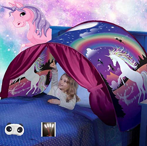 Tiendas De Ensueño,Carpa Para Cama,Carpa Cojin Molon,Carpa Niños,Carpa Infantil,Carpa Para Niños,Carpa Para Niños Plegable Mágica De Invierno,Navidad Y Regalos De Cumpleaños (dinosaurio)