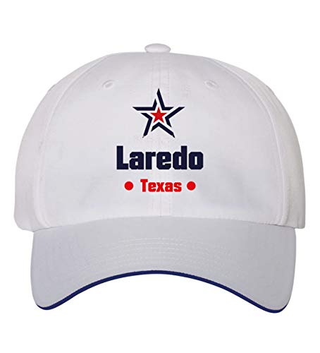 Tipolitografía Ghisleri Sombrero bordado Laredo Texas estrella USA America70