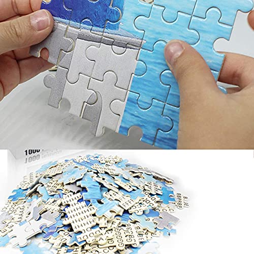 Tollk Lesse Habla Menos Rompecabezas 1000 Piezas Puzzle, Juego de 1000 Piezas Rompecabezas para Adultos, patrón de Colores (70x50 cm), para Adultos y niños de 14 años.