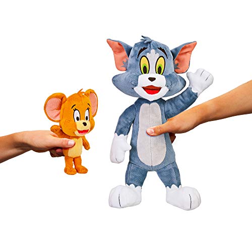 Tom & Jerry 14453 Paquete de Felpa: Tom de 30,5 cm y Jerry de 12,7 cm.