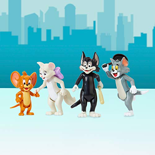 Tom & Jerry Figura 4-Pack - Amigos y Enemigos