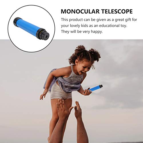 Tomaibaby Niños Telescopio de Juguete de Mano Telescópico Pirata Telescopio Mini Telescopios Vástago de Juguete para Manualidades de Bricolaje Niños Fiesta de Cumpleaños Favor Suministros