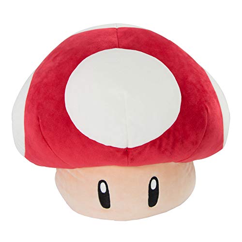 TOMY Club Mocchi Mocchi Nintendo Mario Kart - Peluche de Gorra roja de Mario, 40 cm, T12961, Grande, para niños y Adultos, Regalo de cumpleaños Ideal para Fans de Mario