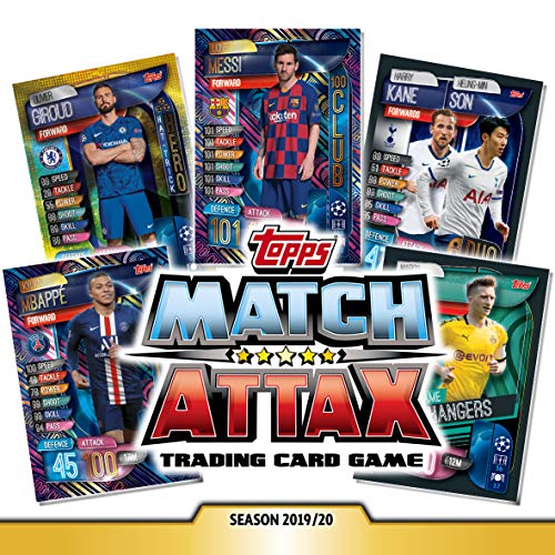 Topps- European Soccer Club Juego UEFA Champions League 2019/20 (60 Cartas Incluidas), Multicolor, Talla Única (C2U-MD1020.T01)