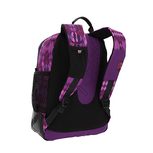 TOTTO MA04ECO029-1710N-6M2 Mochila Escolar, Crayoles, Multicolor, Talla Única