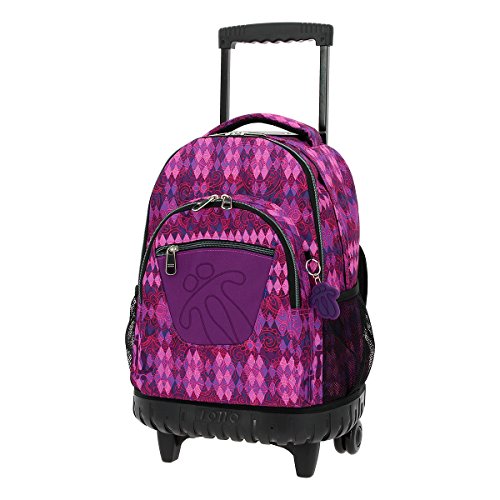 TOTTO Mochilas Escolares con Ruedas, Mochilas Grandes Infantiles Estampados - Mochilas