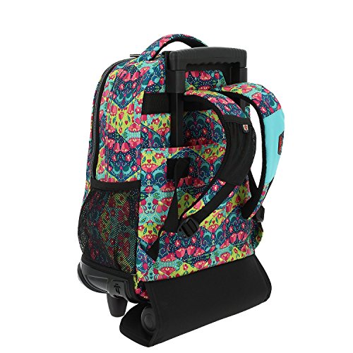 TOTTO Mochilas Escolares con Ruedas, Mochilas Grandes Infantiles Estampados - Mochilas