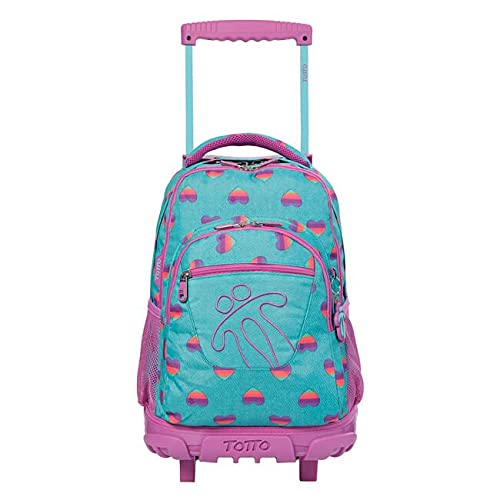 TOTTO MORRAL Rue BOMPER RENGLON Mochila con Ruedas, Juventud Unisex, Estampado (Multicolor), Talla Única