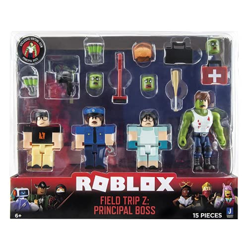 Toy Partner- Roblox Viaje de Estudios Z Principal Boss, Multipack, Multicolor (ROB0494)