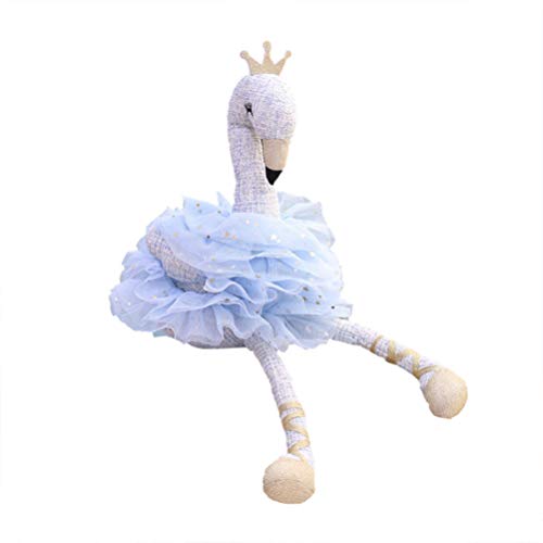 TOYANDONA - Muñeca de peluche con forma de cisne y animal, juguete para niños y bebés